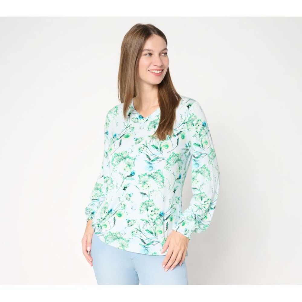 Belle by Kim Gravel Women's Top Plus Sz 4X Make Your Selection: Blue